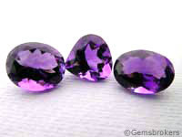 Amethyst ovals and drop 