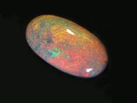 Flame opal