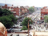 Un bazar de Jaipur